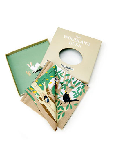 ThreadBear Woodland Hush Rag Book
