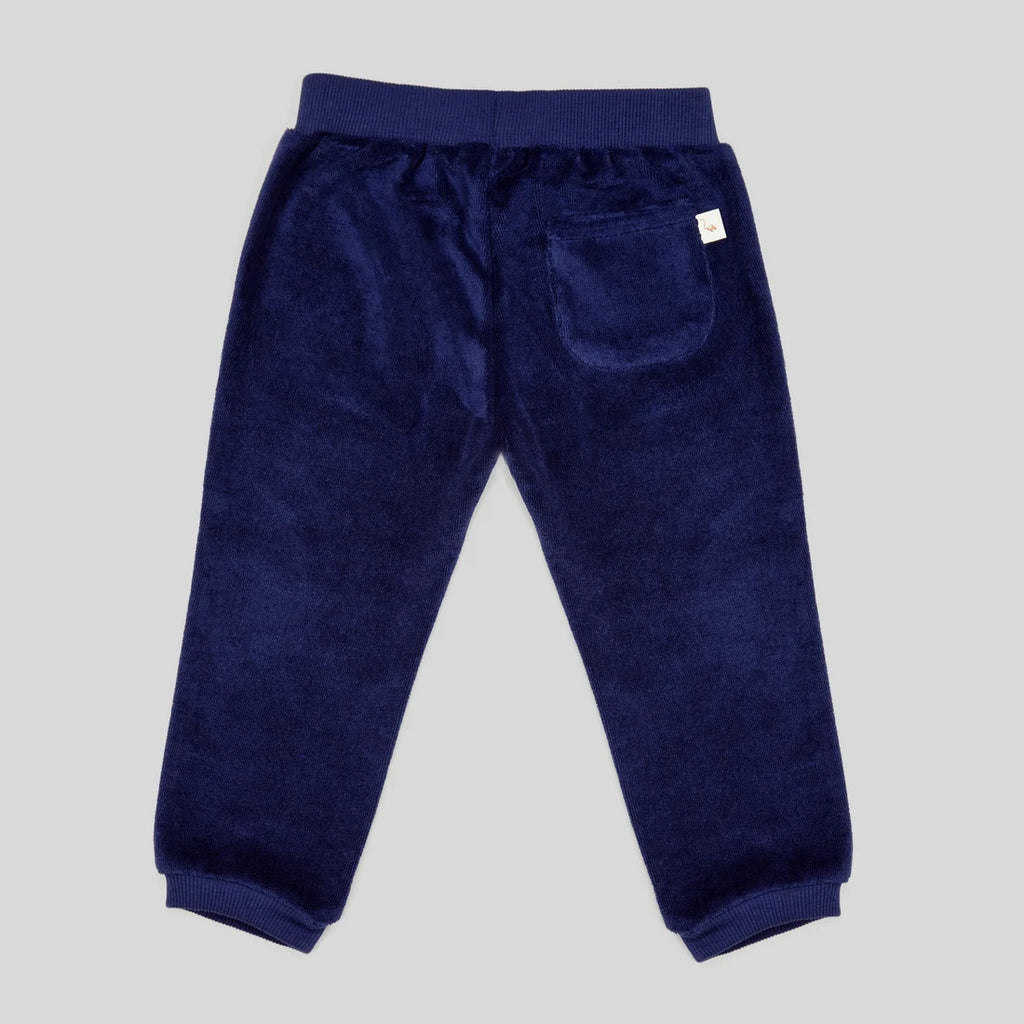 Navy Towelling Joggers 2-3yrs