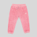 Pink Towelling Joggers 1-2yrs