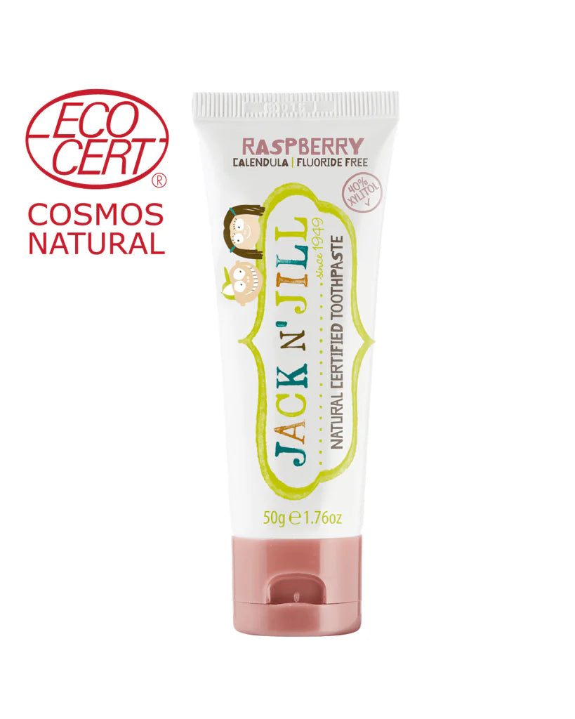 Toothpaste Organic Raspberry 50g