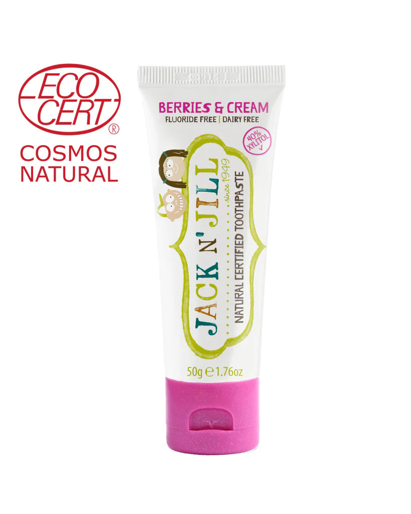 Toothpaste Organic Berries & Cream