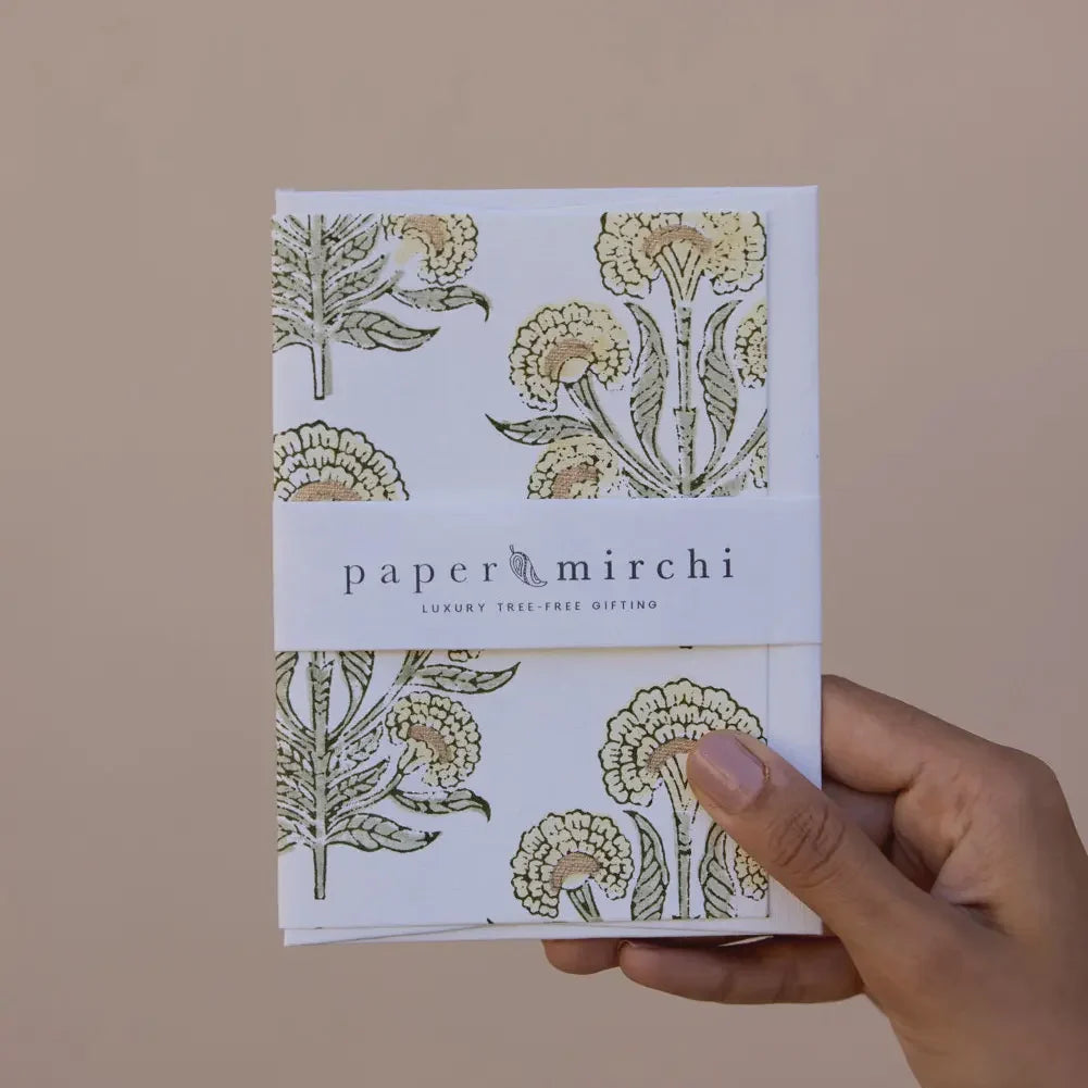 Aurora Buttercream Greeting Card