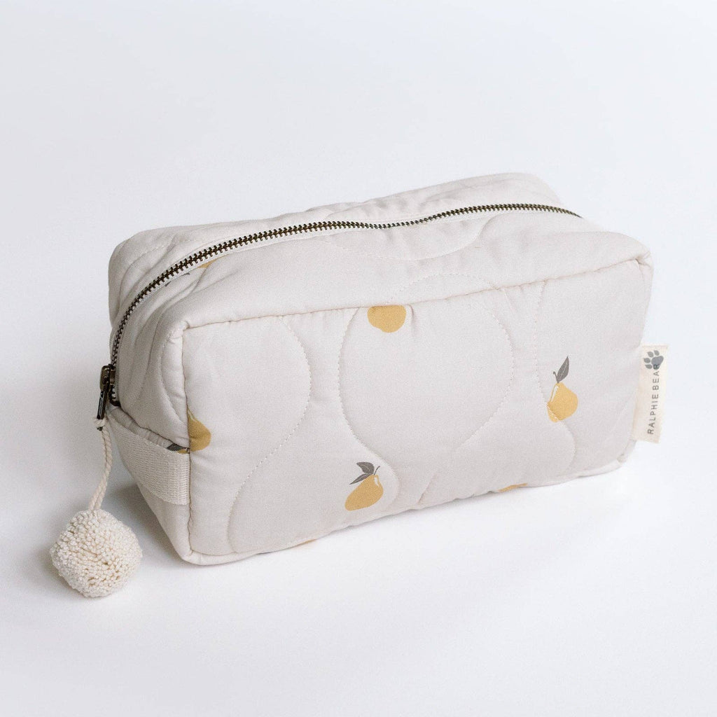 Ralphie Bear - Quilted Washbag
