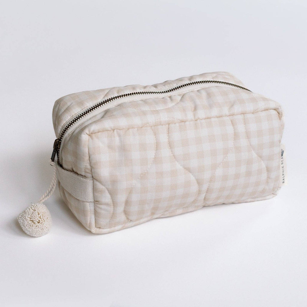 Ralphie Bear - Quilted Washbag