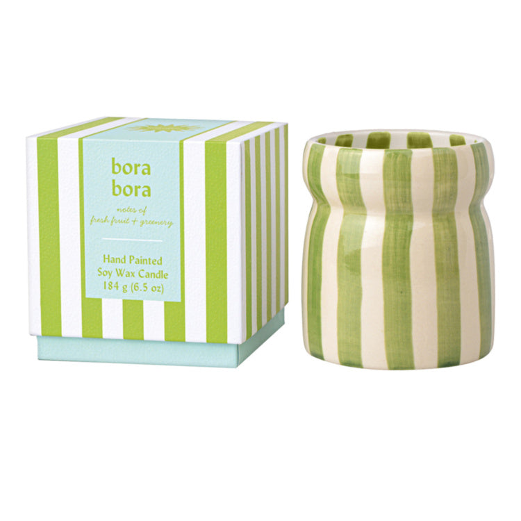 Paddywax Cabana Sage Ceramic Candle - Bora Bora