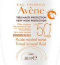 Very High Sun Protection Tinted Mineral Fluid SPF50+ 40ml