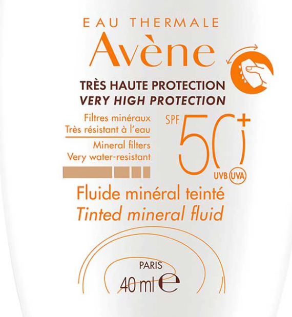 Very High Sun Protection Tinted Mineral Fluid SPF50+ 40ml