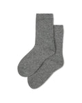 Cosy Cashmere Short Sock | Marl Grey