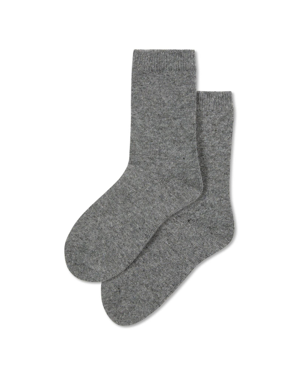 Cosy Cashmere Short Sock | Marl Grey