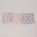 Medium Block Printed Gift Bags Pink Sorbet