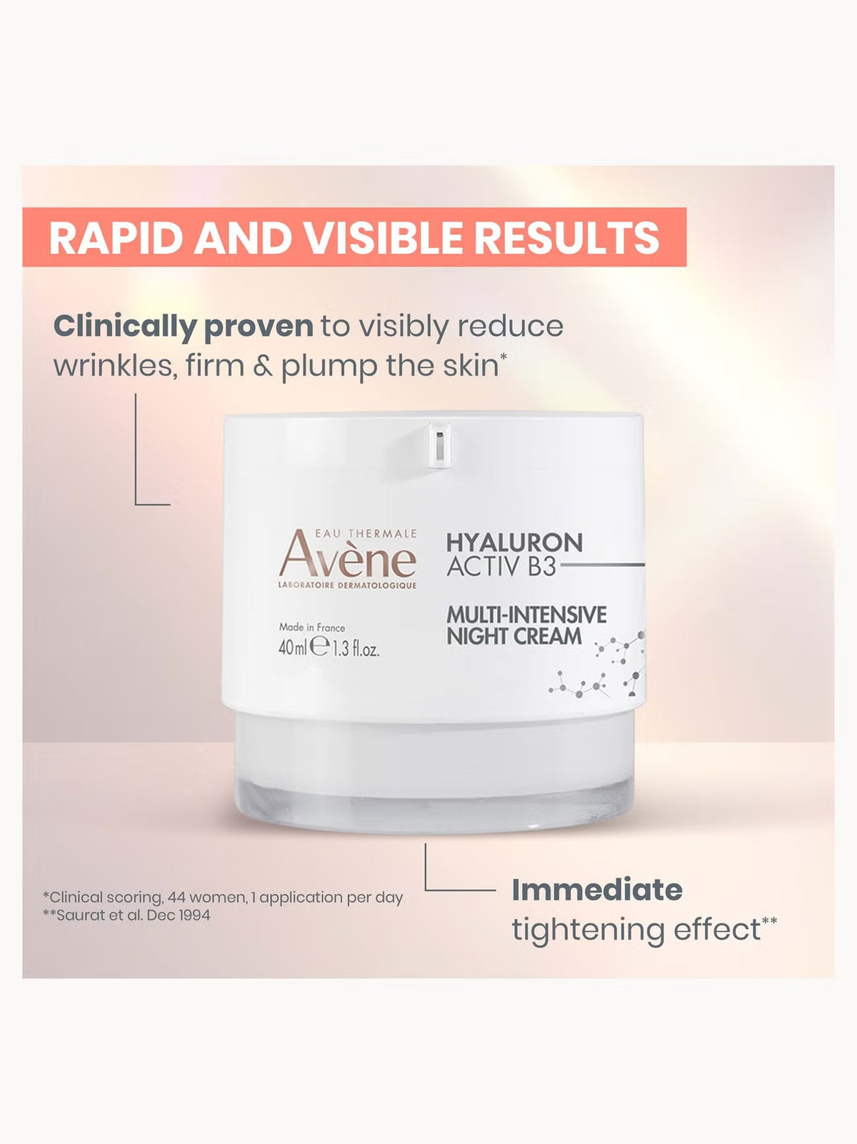 Hyaluron Activ B3 Night Cream 40ml