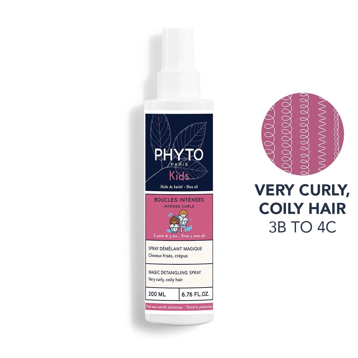 Kids Magic Detangling Spray for Curly Hair 200ml
