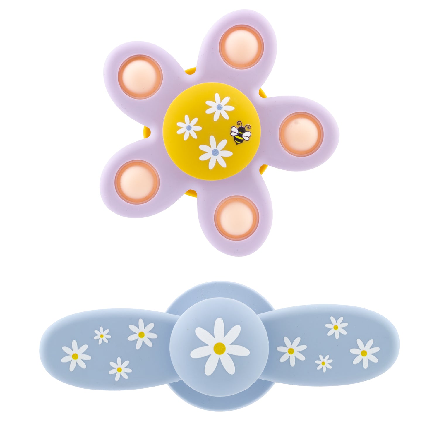 Petaloune & Heliloune Flower Silicone Suction Spinners +10 Months