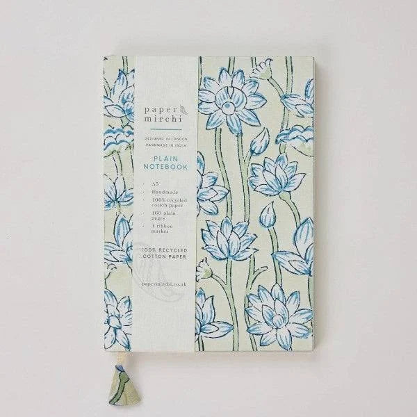 Lotus Indigo Notebook A5