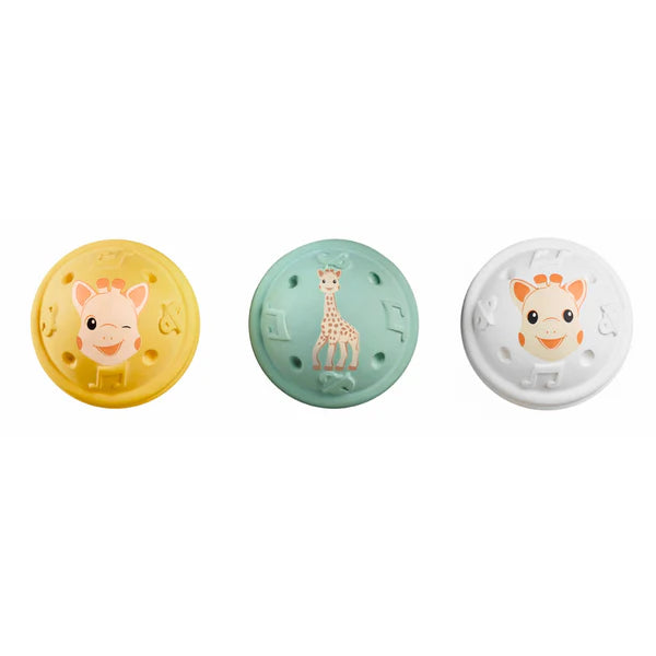 Sophie La Girafe® 3 Musical Balls - Hearing 3m+