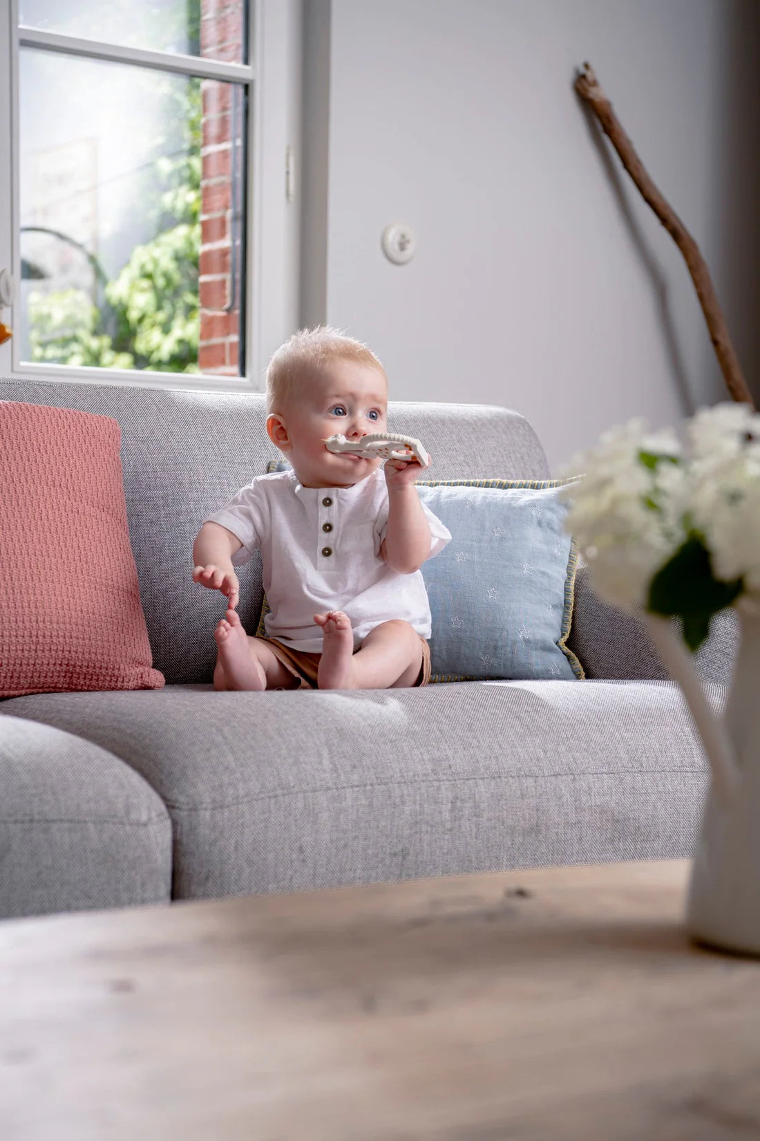 Sophie La Girafe® - Natural Rubber Teething Ring 0m+