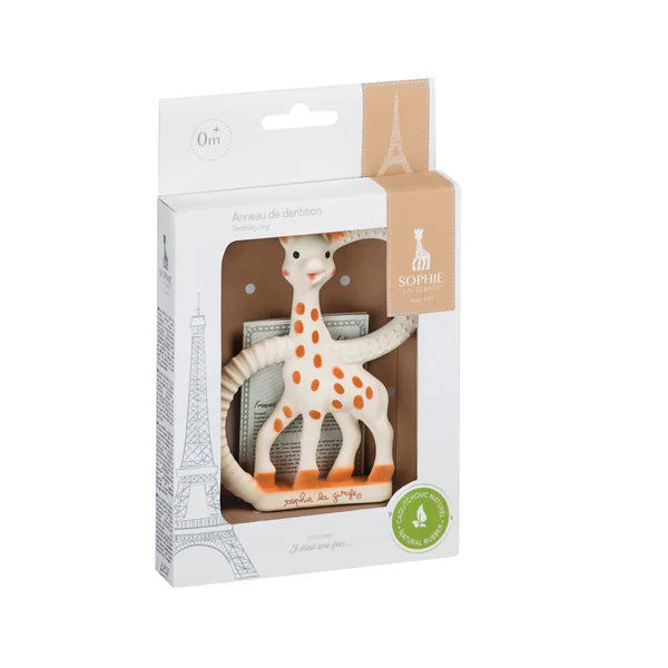 Sophie La Girafe® - Natural Rubber Teething Ring 0m+
